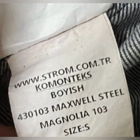 NWT Boyish “THE MAXWELL” Midweight Denim Trench Coat - Picture 11 of 15